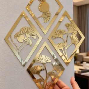 Royal Leaf Décor​ 4 Pcs (1 set)